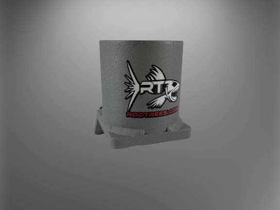 Rod Trees 3" Over The Gunnel Rail Mount Cup Holder RT Accessories 4 Rod Trees 3" Over The Gunnel Rail Mount Cup Holder RT Accessories