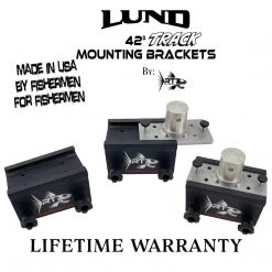RodTrees.com Mounting Brackets Lund SportTrak 42⁰ Track Top Mounting Bracket Set